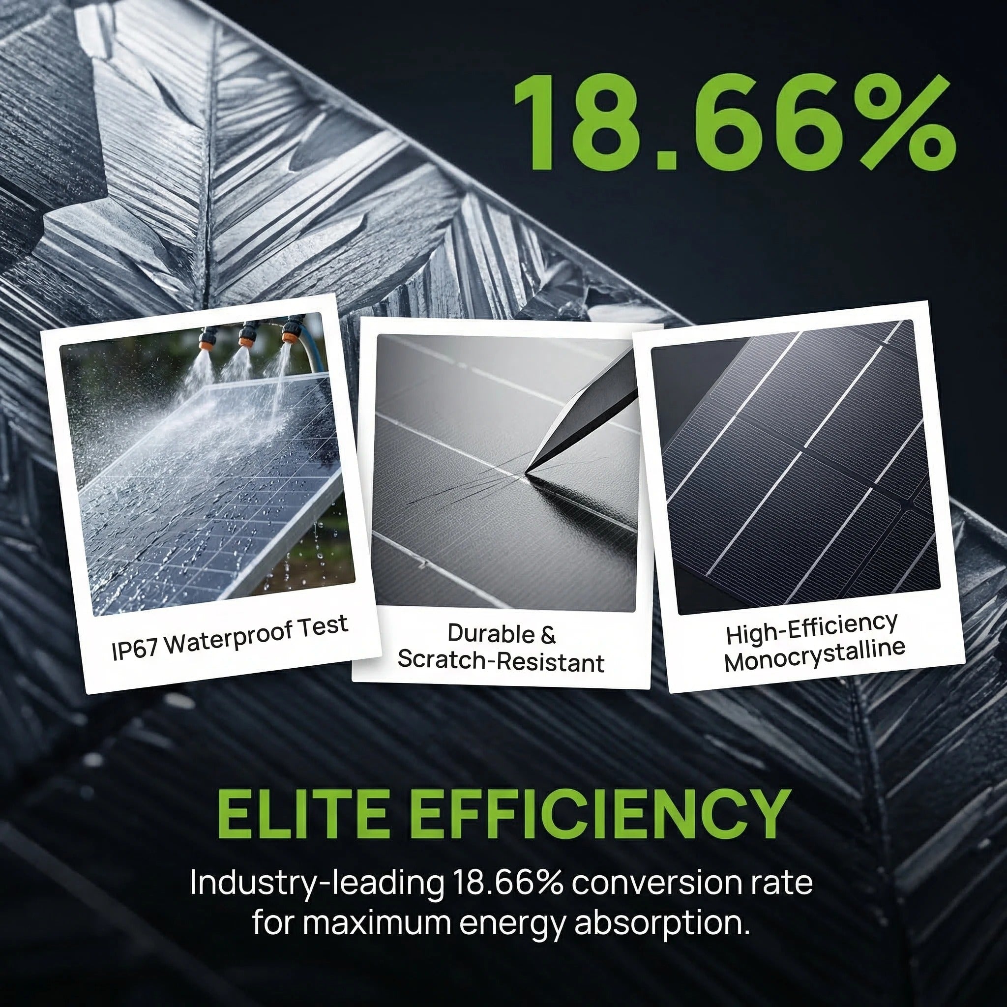 Shelfsun Flexible Solar Panel Kit | 2 × 120W / 4 × 120W, ETFE IP67, 2mm Ultra-Thin, 18.6% Mono