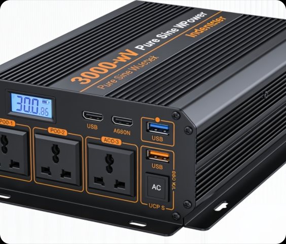 NATE Volt 3000W Pure Sine Inverter